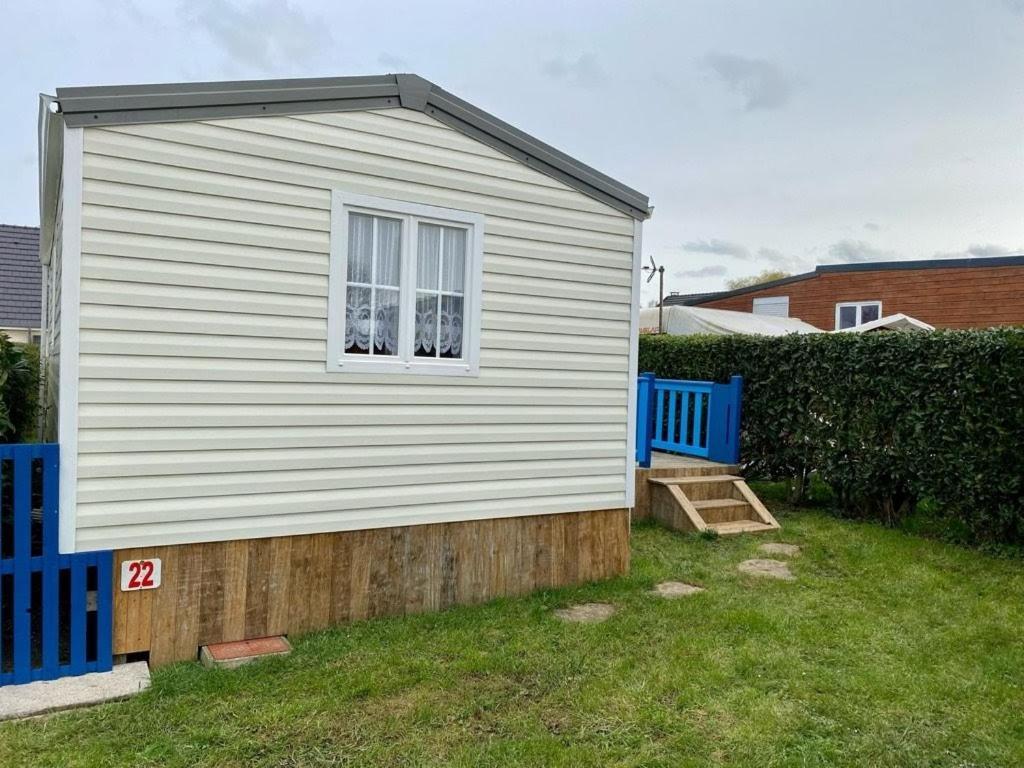 Mobilhome Emplacement 21 Biville-sur-Mer Eksteriør billede