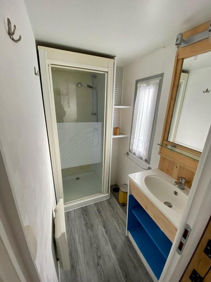 Mobilhome Emplacement 21 Biville-sur-Mer Eksteriør billede